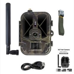 Cam&eacute;ra de Chasse Vid&eacute;o 4K HC940ProLi Capteur 120&deg; *Ench&egrave;re* Surveillance Faune Batterie Lithium