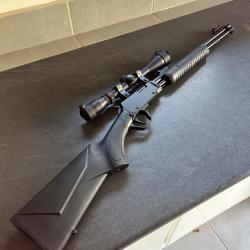 CARABINE ROSSY GALLERY .22lr POMPE. CAT C ETAT EXCELLENT PEU UTILISE