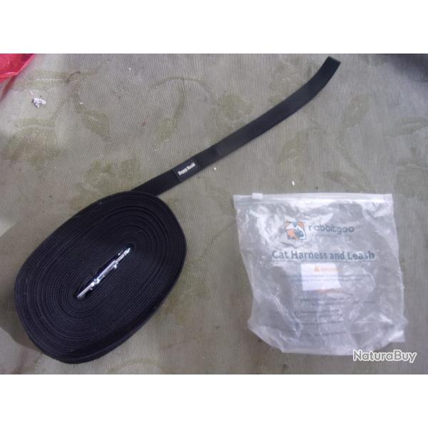 laisse / longe en synth�tique pour chat