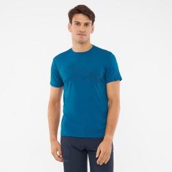 Tee shirt Randonn&eacute;e Homme en Bambou VIKING Lenta Bamboo Light Man Bleu