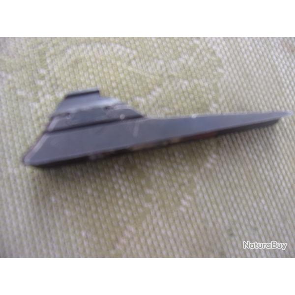 guidon de carabine type grande chasse ou tir ;  hauteur 19 mm