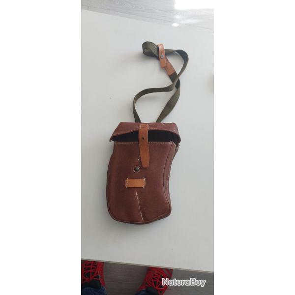 sacoche porte chargeur cuir neuf vz 58