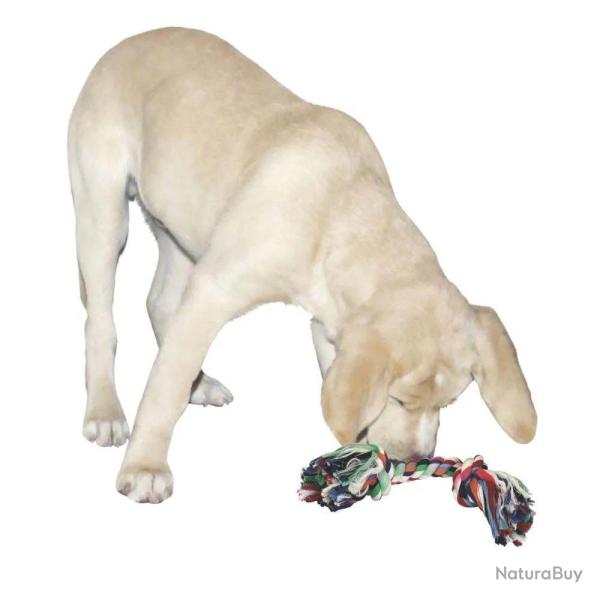 Jeu chien Corde nou�e 37 cm