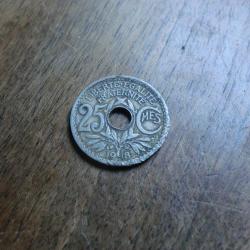 monnaie 25 centimes lindauer  1918