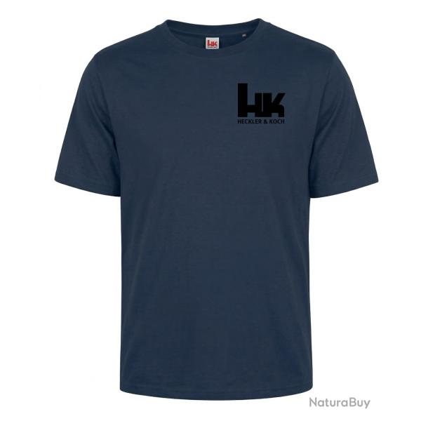 T-shirt HK bleu marine LIVRAISON GRATUITE