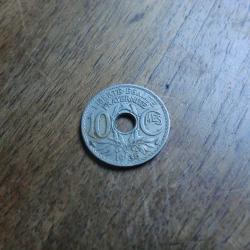 monnaie 10 centimes lindauer  1935