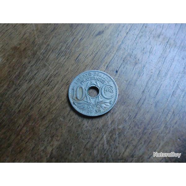 monnaie 10 centimes lindauer  1935