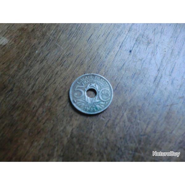 monnaie 5 centimes lindauer  1923