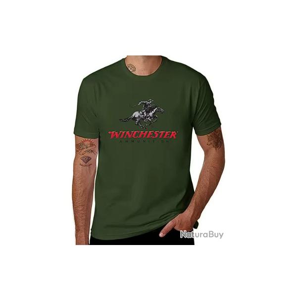 T-shirt WINCHESTER vert LIVRAISON GRATUITE