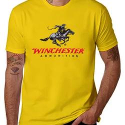 T-shirt WINCHESTER jaune LIVRAISON GRATUITE