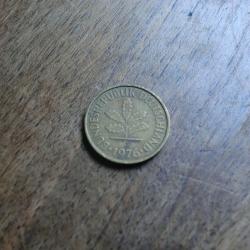 monnaie 5 pfenning 1976