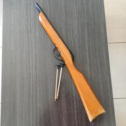 Carabine &agrave; fl&eacute;chette 2 canons juxtapos&eacute;s pour jeu de tir au pigeon avec 2 fl&eacute;chettes - fonctionnelle