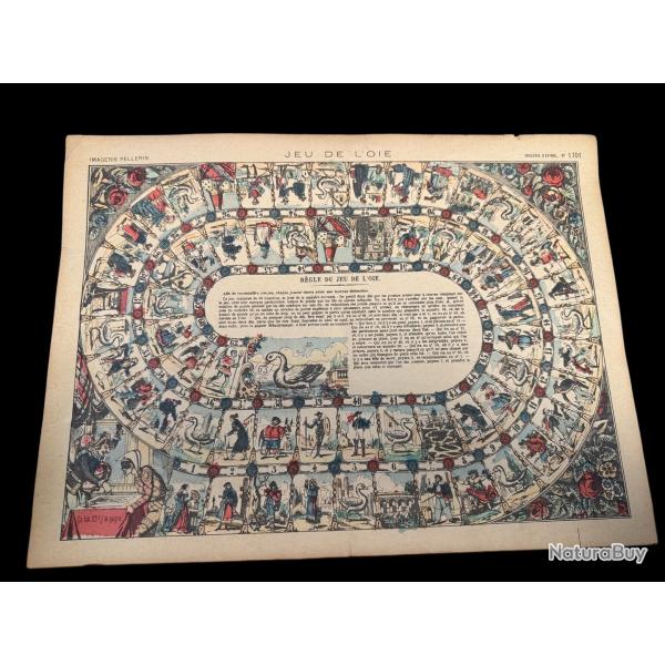 JEU DE L'OIE XIXeme