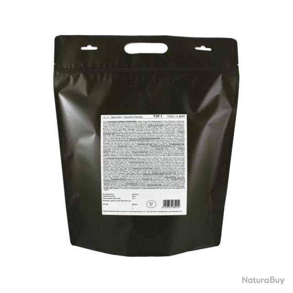 Ration de survie 1 jour Trek'n Eat Day Ration Pack Type 1