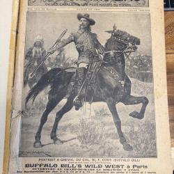BUFFALO BILL WILD WEST SHOWS ROUGH RIDERS journal de 1905