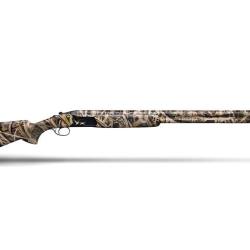 Fusil superpos&eacute; HUGLU 104A camo roseaux cal.12/76 boitier noir