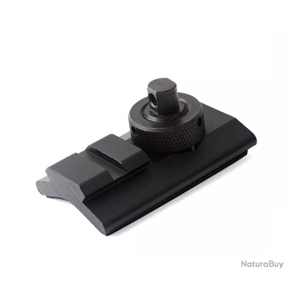 Adaptateur de bipied en aluminium pour grenadi�re