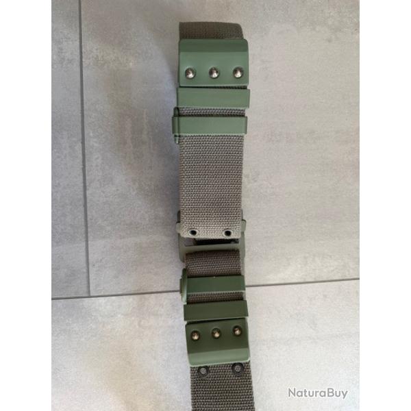 Ceinture tactique ou ceinture de maintien type militaire nylon boucle m�tallique
