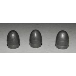 Lot de 25 balles Cal .453 (11,5 mm avec un &eacute;paulement de 10 mm &agrave; la base de la balle)