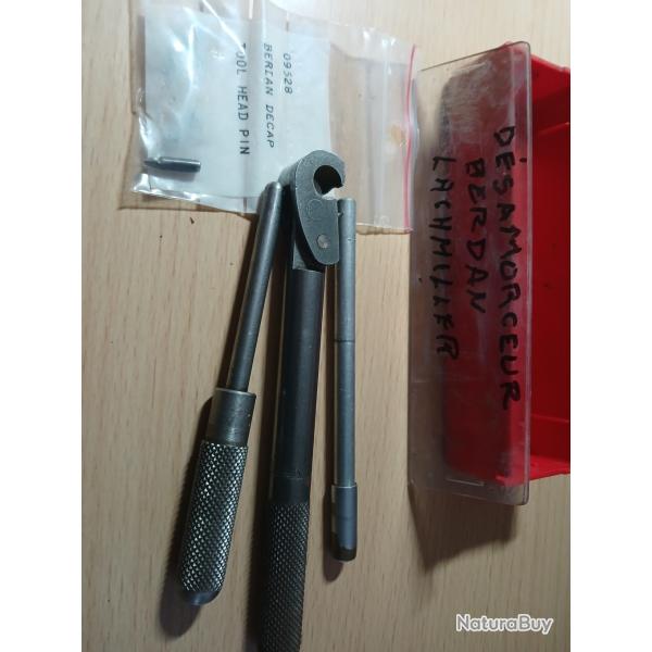 DESAMORCEUR BERDAN LACHMILLER ET 4 AIGUILLES