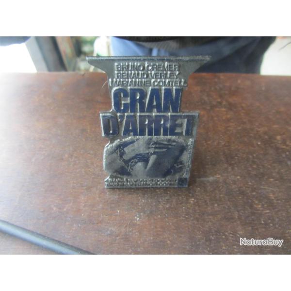 Plaque impression publicitaire film cran d'arr�t 1970