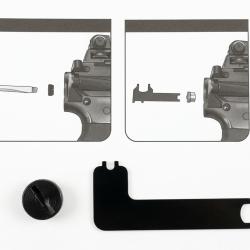 Outil de D&eacute;montage Valve de Per&ccedil;age - SG68 Shoot Gun Gunsmith d'Origine - SG68 Shoot Gun Gunsmith