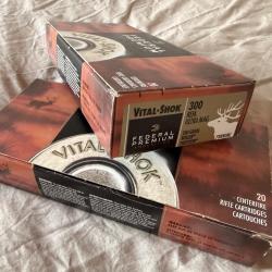 20+10 balles de 300 RUM, F&eacute;d&eacute;ral 200gr Nosler Partition