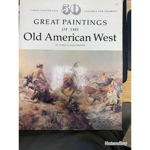 livre 50 great old painting of the american by patricia janis broder 1979