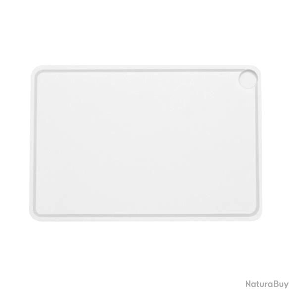 Planche � d�couper poly�thyl�ne avec rigoles 40x30cm