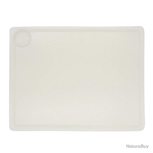 Planche � d�couper poly�thyl�ne avec rigoles 50x35cm