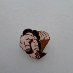 INSIGNE : 8 &deg; COMPAGNIE DU 1&deg;REGIMENT CHASSEURS PARACHUTISTE -------POINCON ARTHUS BERTRAND PARIS