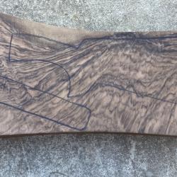 &Eacute;bauche bois noyer