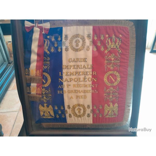 Drapeau  comm�moratif de la garde Imp�riale Napol�on