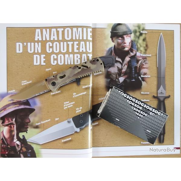 SOG couteau de poche EDC  " TF-3 TIGERSTRIPED " .