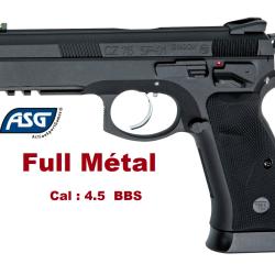 Pistolet CZ SP-01 Shadow  Full M&eacute;tal  ASG - Co2  Billes Acier Cal 4.5