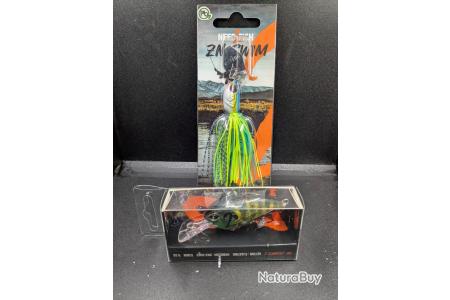 Lot De 2 Leurres De Pêche Neufs – Forme Poisson – Voir Photos