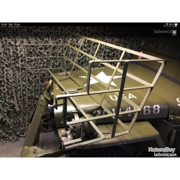 Panier arri�re de jeep Willys Hotchkiss