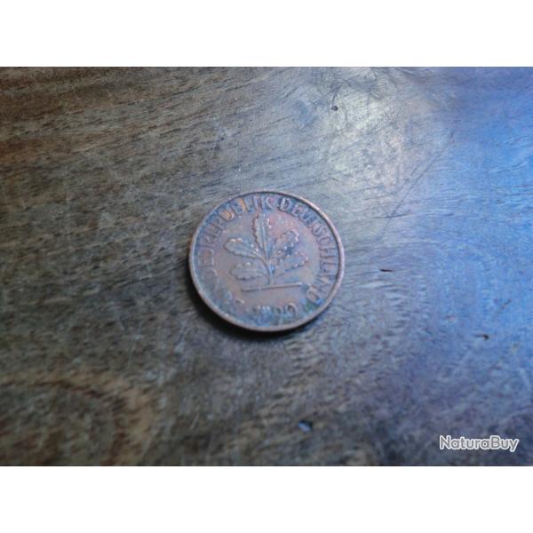 monnaie deuschand 2 pfenning 1990