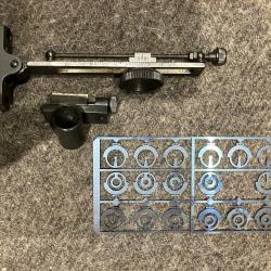 Vernier tir arme longue poudre noire