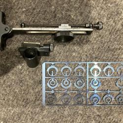 Vernier tir arme longue poudre noire