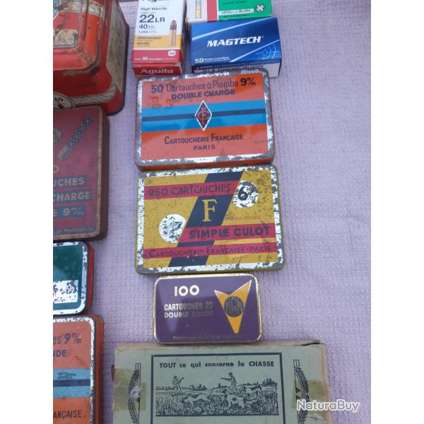 Boite de cartouche  vide