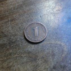 monnaie deutschland 1 pfenning 1987