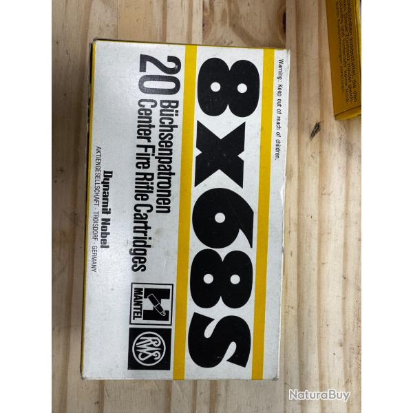 Munition rws 8x68s