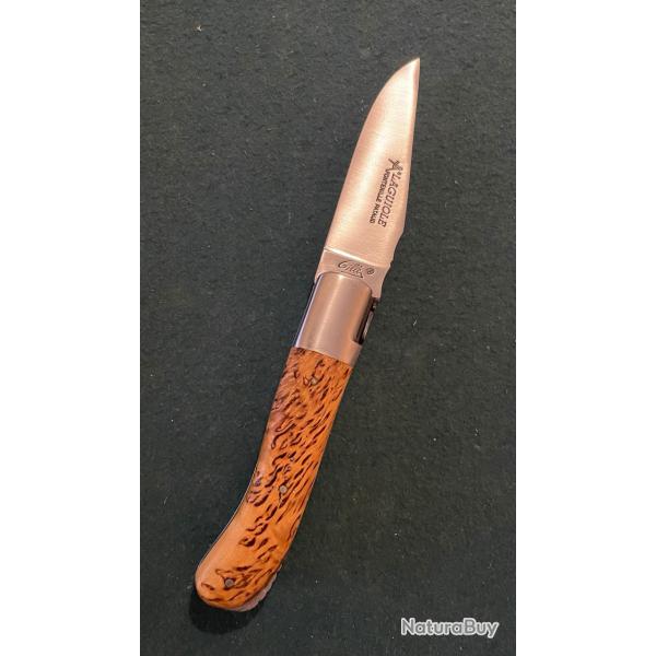 Magnifique Couteau pliant laguiole Fontenille Pataud manche en  Bouleau