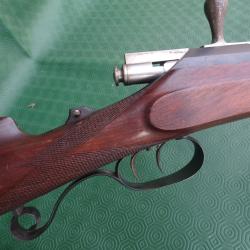 Jolie carabine Autrichienne avec support de dioptre.