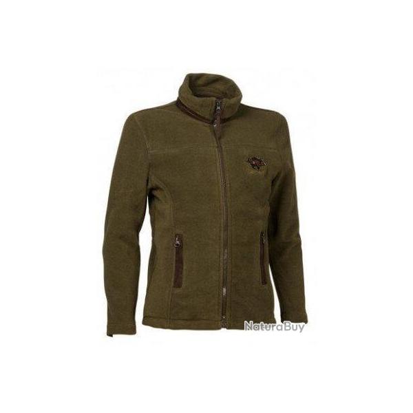 Blouson polaire enfant broderie sanglier PERCUSSION-16 ans