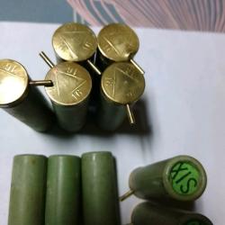 lot de 10 cartouches cal 16 a broche pl6