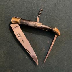 Magnifique couteau pliant Laguiole EXTRA G.DAVID &eacute;tat neuf lame = 10cm