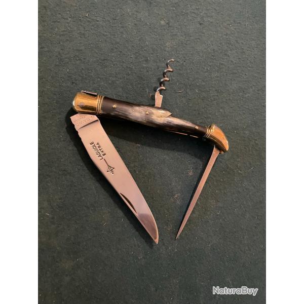 Magnifique couteau pliant Laguiole EXTRA G.DAVID �tat neuf lame = 10cm