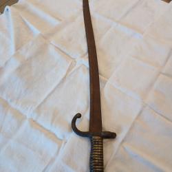 sabre-ba&iuml;onnette Chassepot Mle 1866